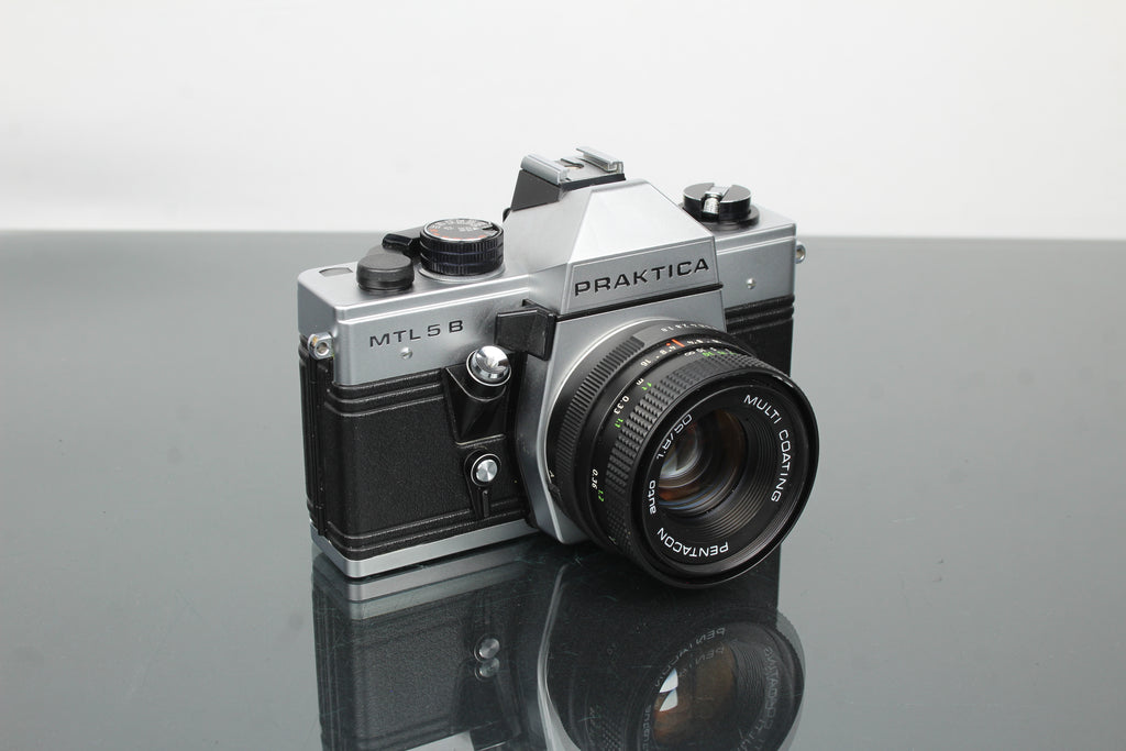 Praktika MLT 5 B + Pentacon auto 1.8/50 lens (M42 mount)
